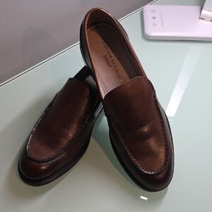 Banana Republic Dark Brown Leather Slip-Ons